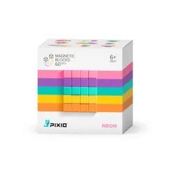 Pixio Magnetische Blokjes 60 Stuks Aanvullende Kleuren Neon
