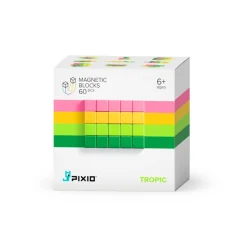 Pixio Magnetische Blokjes 60 Stuks Aanvullende Kleuren Tropic
