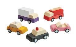 Plan Toys Auto Set 2.0, 5 Stuks
