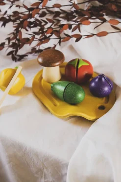 PlanToys Groenten Snijset