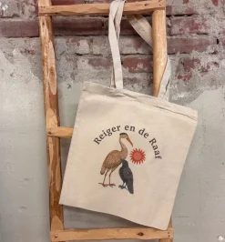 Reiger En De Raaf Canvas Tas