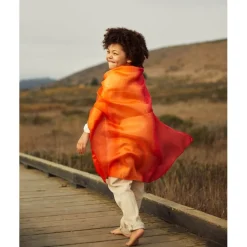 Sarah's Silks Speelzijde 'Fire'