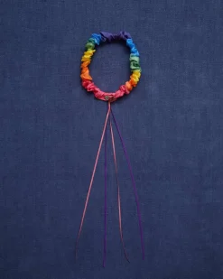 Sarah's Silks Zijden Haarband Regenboog