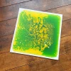 Sensorische Vloertegel, Groen Met Geel
