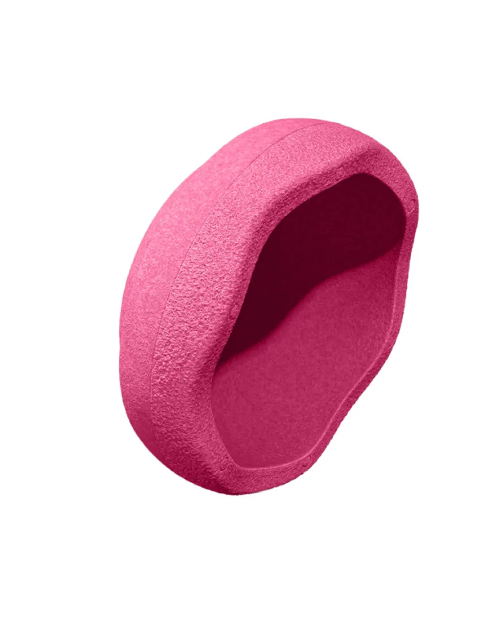 Stapelstein Donkerroze, 1 Stuk