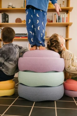 Stapelstein Grow, Lichtblauw