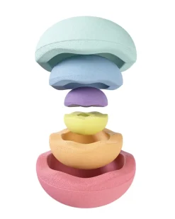 Stapelstein Inside Pastel, 6 Stuks