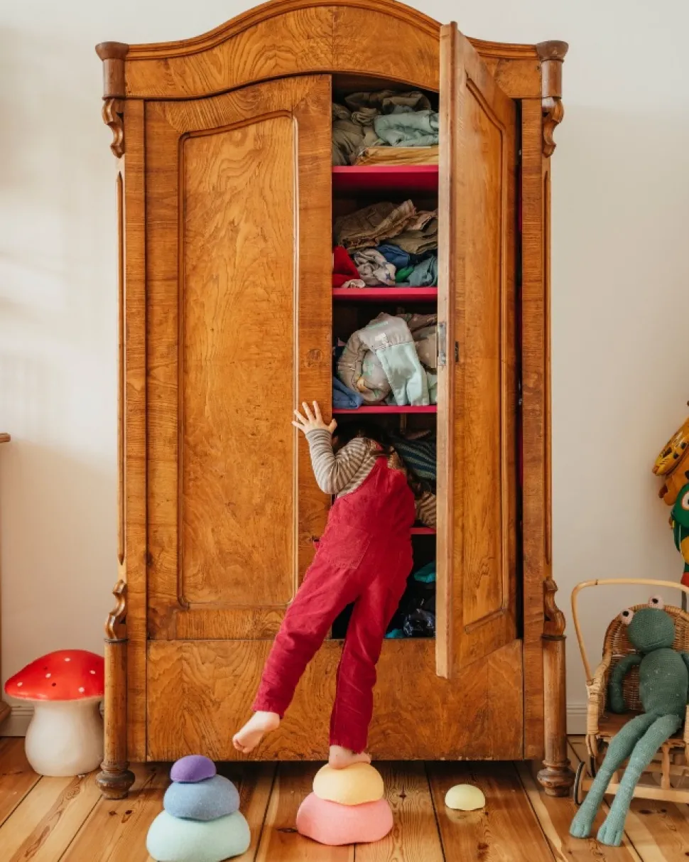 Stapelstein Inside Pastel, 6 Stuks