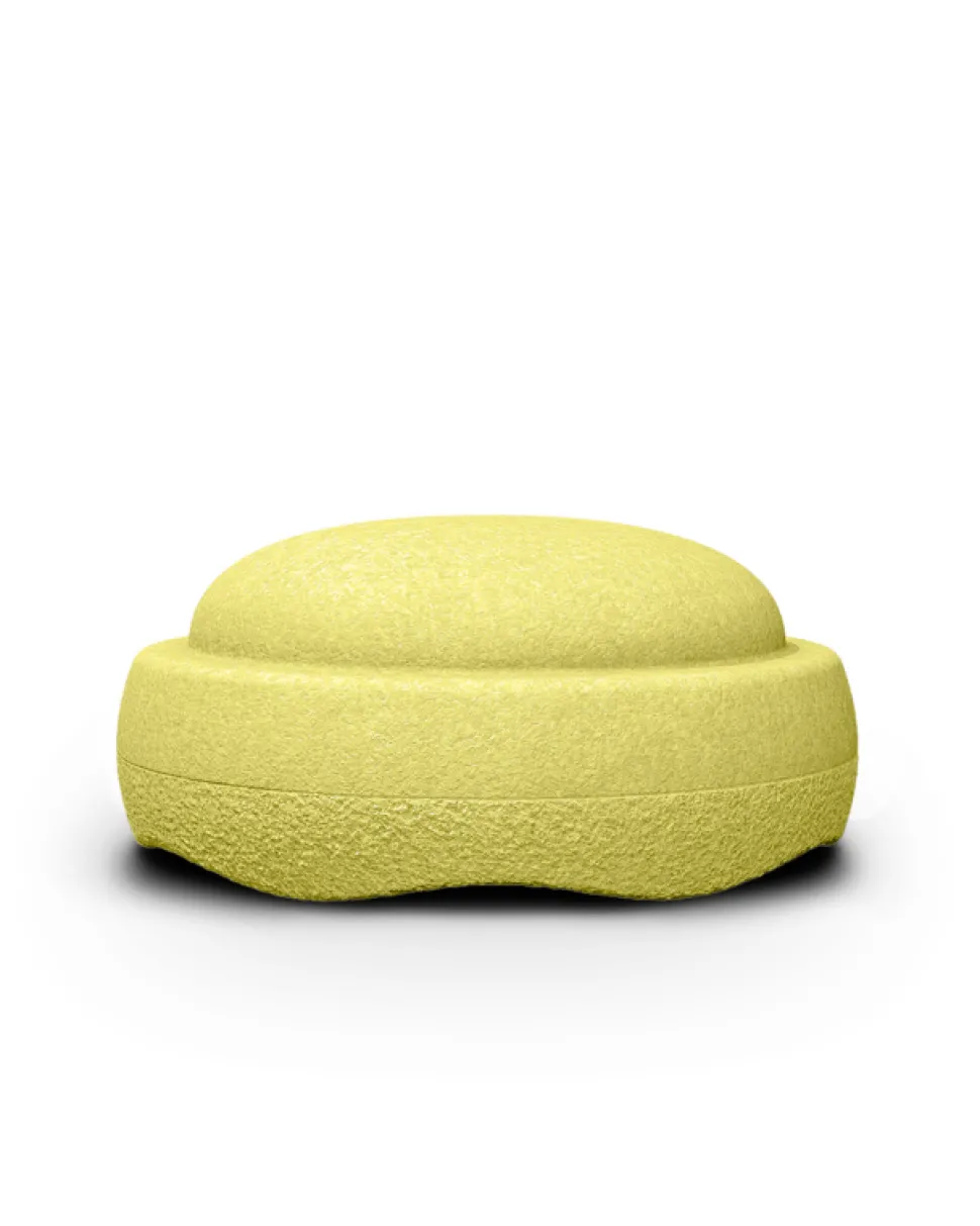 Stapelstein Lichtgeel, 1 Stuk