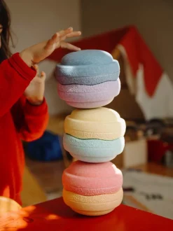 Stapelstein Mini, Pastelset 6 Stuks