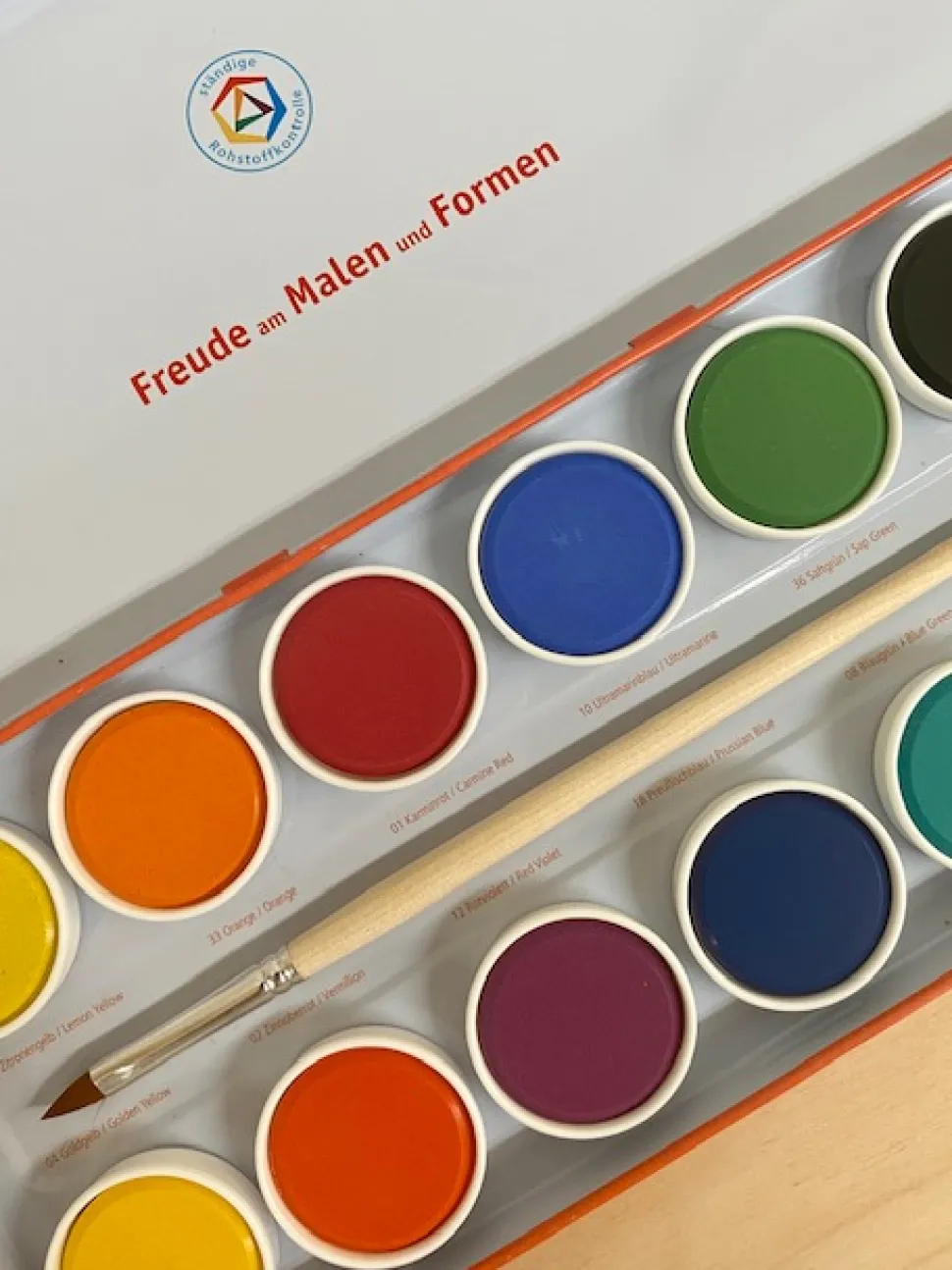 Stockmar Waterverf, 12 Kleuren