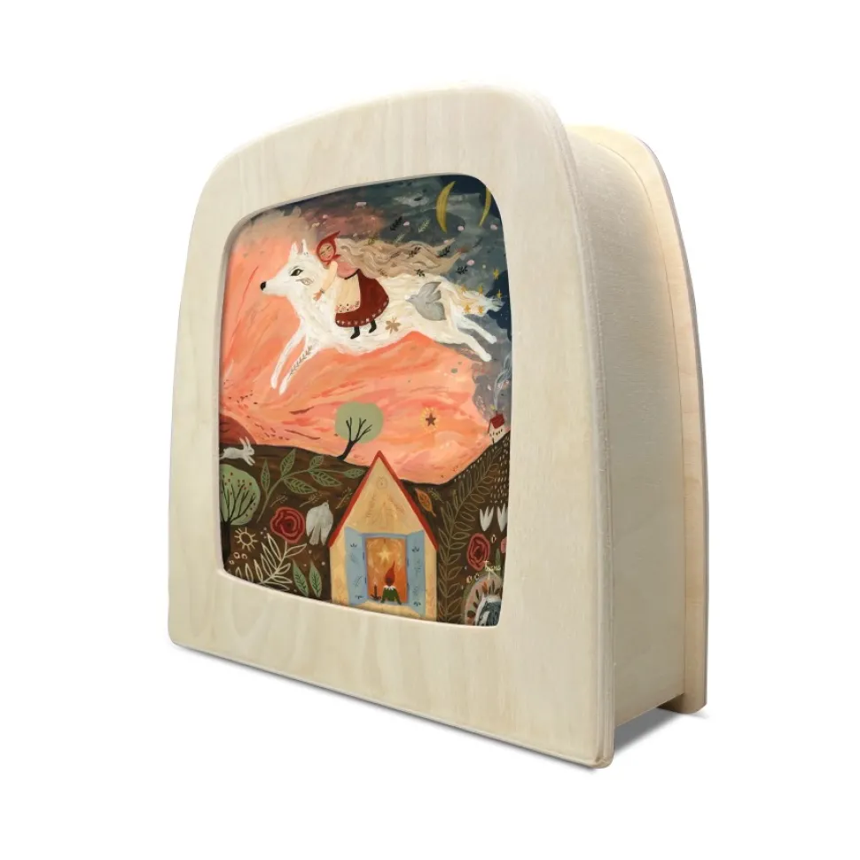 Toverlux Toverplaat - Tijana Draws, Girl And The Wolf