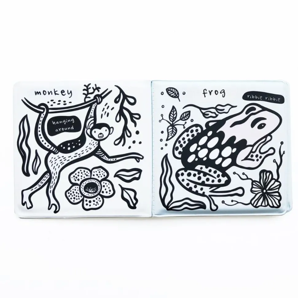 Wee Gallery Badboekje, Color Me Rainforest