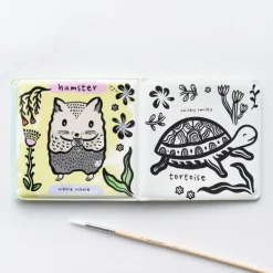 Wee Gallery Badboekje, Color Me Pets