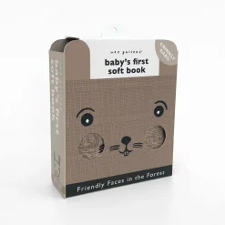 Wee Gallery Soft Book, Friendly Faces Forest