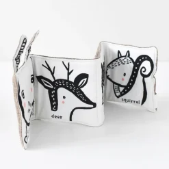 Wee Gallery Soft Book, Friendly Faces Forest