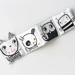 Wee Gallery Soft Book, Friendly Faces Garden