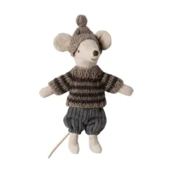 Winter Muis, Grote Broer Met Skiset 2.0