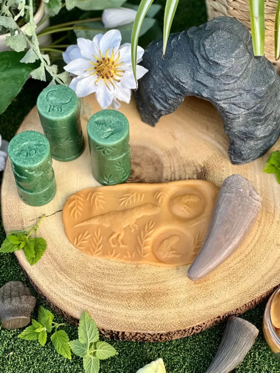 Yellow Door - Let's Roll Dinosaurs Kleirollers