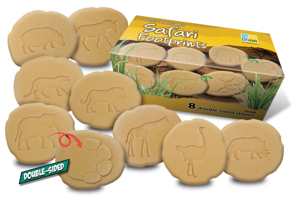 Yellow Door - Safari Pootafdruk Speelstenen