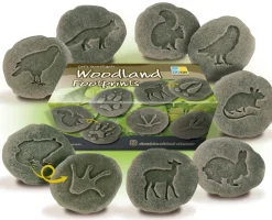 Yellow Door - Woodland Pootafdruk Speelstenen